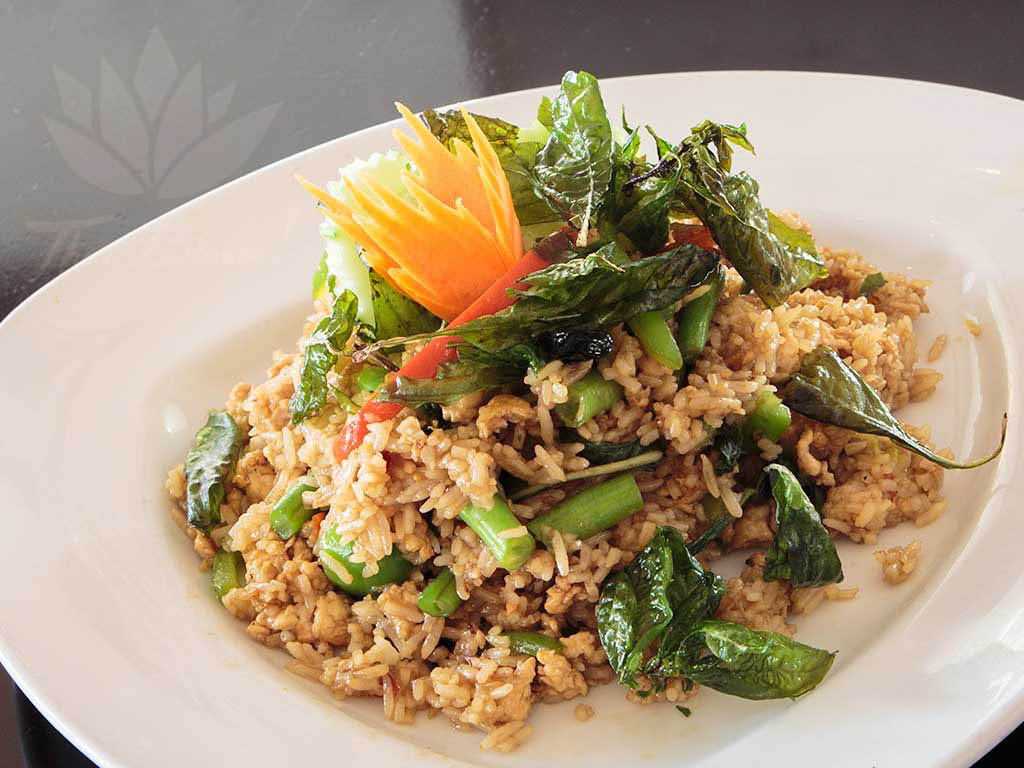 Basil Fried Rice Thai Bloom